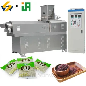 China Manufacturer Artificial Rice Making Machine Extruder Fortified Rice Plant