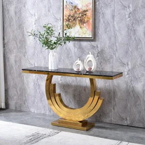 Luxury Metal Console