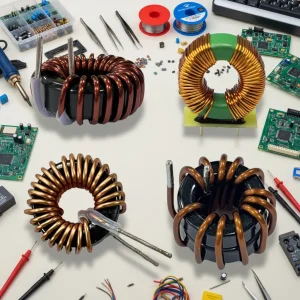 Customized Common Mode Ferrite Core Toroidal Inductor for SMD Wireless Charging