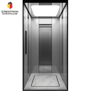 Compact Small-Space Layout Pit-Less &amp; Low Ceiling Adaptation Home Villa Elevator Lift