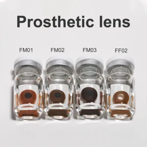 Free Shipping Soft Prosthetic Lens Contacts Factory Wholesale Red Green Brown Color Blind Eye Lens Colored Contact Lenses