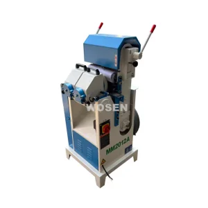 Wosen Deburring Stick Rod Round Wood Bar Belt Sander Polisher Machine Woodworking