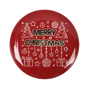 20.7cm Christmas Design Salad Plate for Seasonal Entertaining