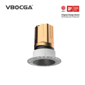 Honeycomb Recessed Downlight Deep Aluminum