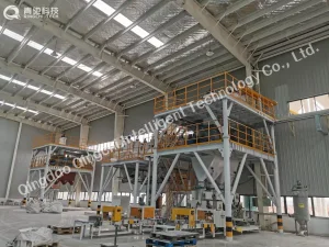 Planta de Mistura a Seco de Concreto