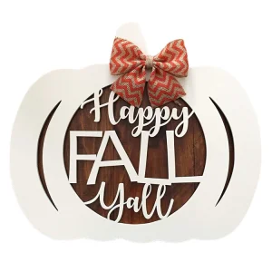 Custom Halloween pumpkin shape home decoration welcome sign plaque Wall Decoration Home Accessories Holiday Tags Manufacturer, Manufacturers