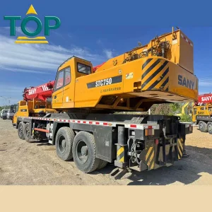 Sany 75t 75ton Grúa de camión todoterreno usada Stc750