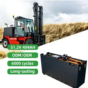 بطارية ليثيوم 51.2V 404ah لرافعة شوكية