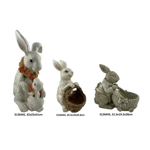 Best Garden Ornaments Easter Bunnies Rabbit Figurine