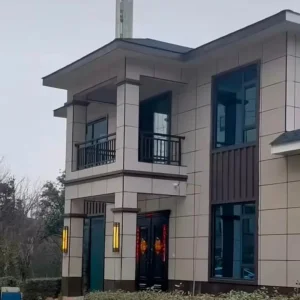 High Quality Prefabricated Houses, Light Steel Villas, Frame Structures Made in China