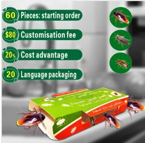 Gel Cockroach Glue Traps Non-Toxic
