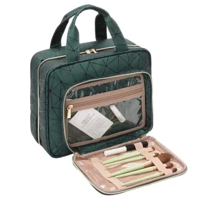 Luxury PU Leather Toiletry Bag