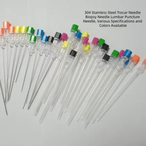 Biopsy Needle with Ergonomic Design for Enhanced Surgical Precision