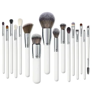 Seamless Blending Anti-Shedding Flawless Application Plastic Handle Beauty Travel Makeup Brush