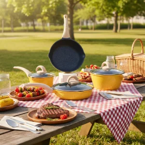 Lone Star Granite Cookware Set