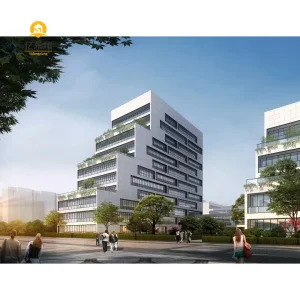 Eco-friendly Prefab Steel Apartment Building