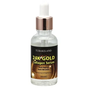 Custom Brand 24 K Gold Vitamin C Serum for Face Anti Aging Serum Wrinkles