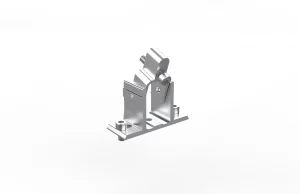 Weather Resistant L Foot Bracket Roof Solar L-Bracket for PV Connection Systems