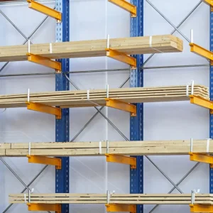Multifunctional Cantilever Racking System for Retail and Warehouse Use