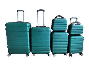 Simple Design Hard Shell Suitcase 3PCS Set ABS Trolley Luggage