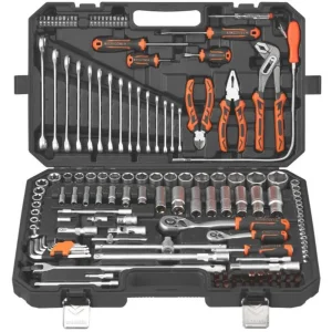 145PCS Herramienta de reparación automotriz portátil para vehículos con característica anti óxido