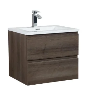 Modern Wall Hung Storage Wood Bathroom Vanity Cabinet