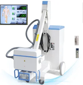 Manufacturer CE ISO Approved Xm101f Medical Digital Radiography 5kw 100mA High Frequency Mobile Imaging X Ray Unit X-ray Machine with 8 Inch Touch Screen