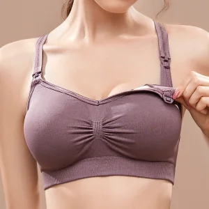 Plus Size Seamless Nursing Bra