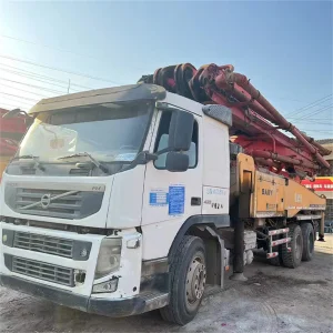 Concrete Pumper Used Truck System Powered by Sany Second Hand Cement Boom Pump