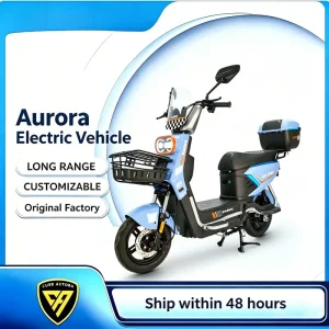 OEM Dual Disc Brake Electric Scooter with Storage