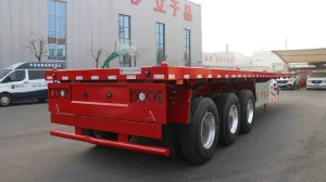 SHODAILER In-Stock 40 FT Flatbed Semi-Trailer Manufacturers, CKD