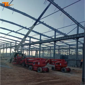 Industrial Modular Steel Frame Structure Warehouse Storage Construction Prefabricated Building