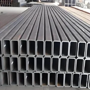 ASTM A36 A500 SAE 1006 S235 S355 Hollow Section Welded Ms ERW Black Iron Rhs Shs Rectangular Square Carbon Steel Tube Price