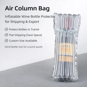 Shockproof Inflatable Wine Bottle Protector Bag