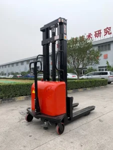 High Lift Walkie Fully Electric Powered Pallet Stacker