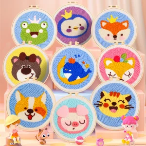 Punch Needle Embroidery Kit DIY Beginners