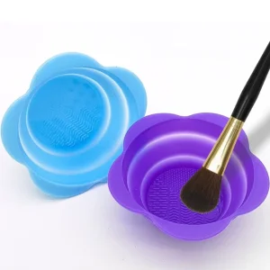 Flower Silicone Makeup Brush Cleaning Mat