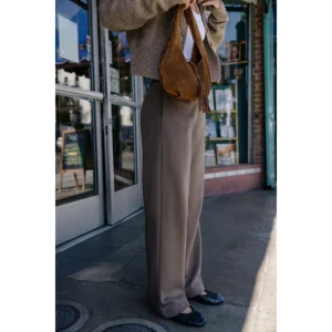 Customizable Solid Heather Color Matching Track Pants Womens Straight Leg Terry Fleece Trackpant