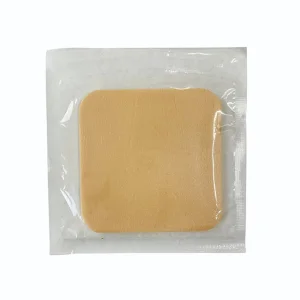 Factory Price High Absorbent Medical PU Film Antimicrobial AG Silver Foam Dressing