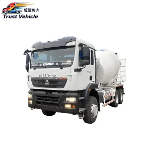 China Sinotruk HOWO 6×4 Concrete Mixer Truck Factory and Wholesale Suppliers