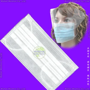 Máscara Cirúrgica Descartável de Polipropileno Não Tecido PP com 3-Ply