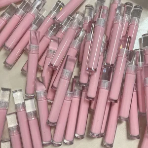 Low MOQ Custom Lipgloss Vendor Vegan Brown Nude Shea Butter Lip Gloss Private Label