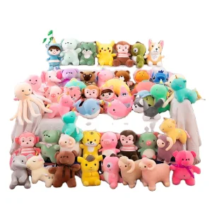 Cow Dog Various Animals Stuffed Plush Toy 8" Plush Toys Claw Machine Doll