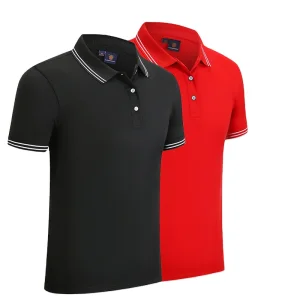 New Fashion Style Luxury Quality Custom Made Mens Puff Printed Clothes 100% Cotton Men's Polo Tshirt