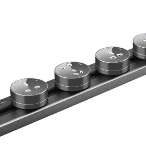 Electrical Removable Rail Track Power Strip
