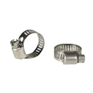 12mm Bandwidth Perforated Tube Clamp Stainless Steel Adjustable Hose Clamp for Automotive