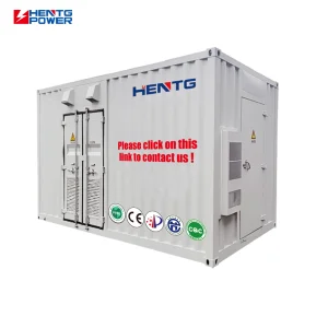 HENTG All-in-One Mobile Substation: Step-Up Transformer Integrated with Inverter for Wind &amp; Solar Energy