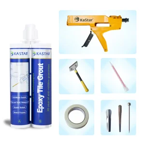 Epoxy Flooring Material for Home Decoration Gap Filling Ceramic Tile Grout Video for Operation