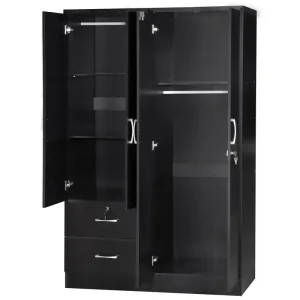 Wooden Wardrobe Bedroom Furniture Set