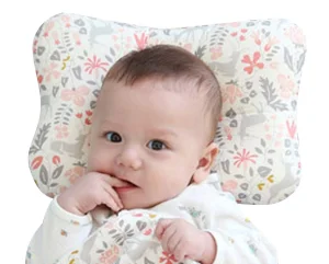 Baby Pillow for Newborn Breathable 3D Air Mesh Organic Cotton